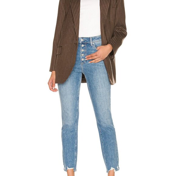PAIGE Sarah Slim Ankle Crop Jeans - Picture 1 of 13
